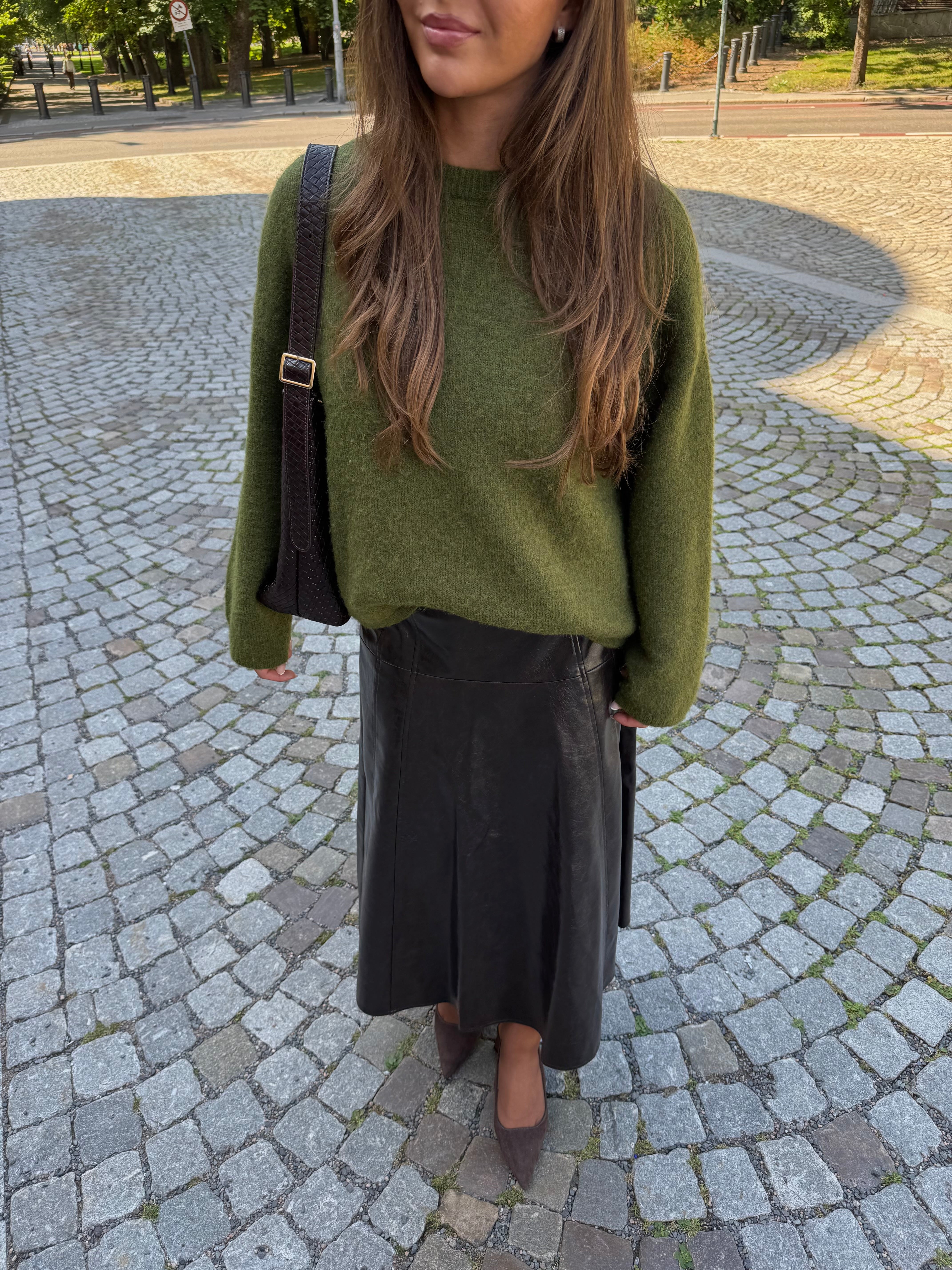 VMDASH COATED SKIRT - Chocolate Torte